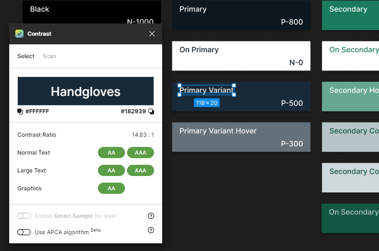 An image of the Contrast plugin in action.